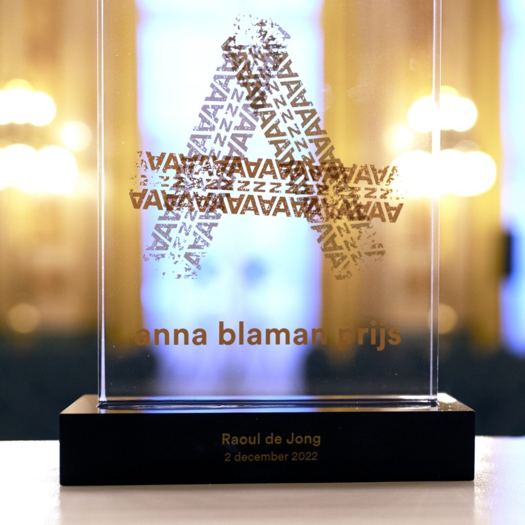 Anna Blaman Prijs 2022 bokaal